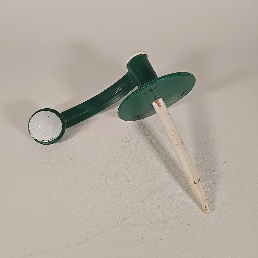 Vintage 1975 K-Tel Golf King - Practice Your Golf Swing‎ Anywhere Missing Stakes